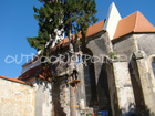 Stavba lanovky v rámci Historických slavností v Oslavanech