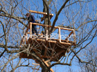 Stavba pozorovací ornitologické plošiny pro sdružení LIPKA