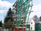 Stavba umělé lezecké stěny (věže) v Lichnově